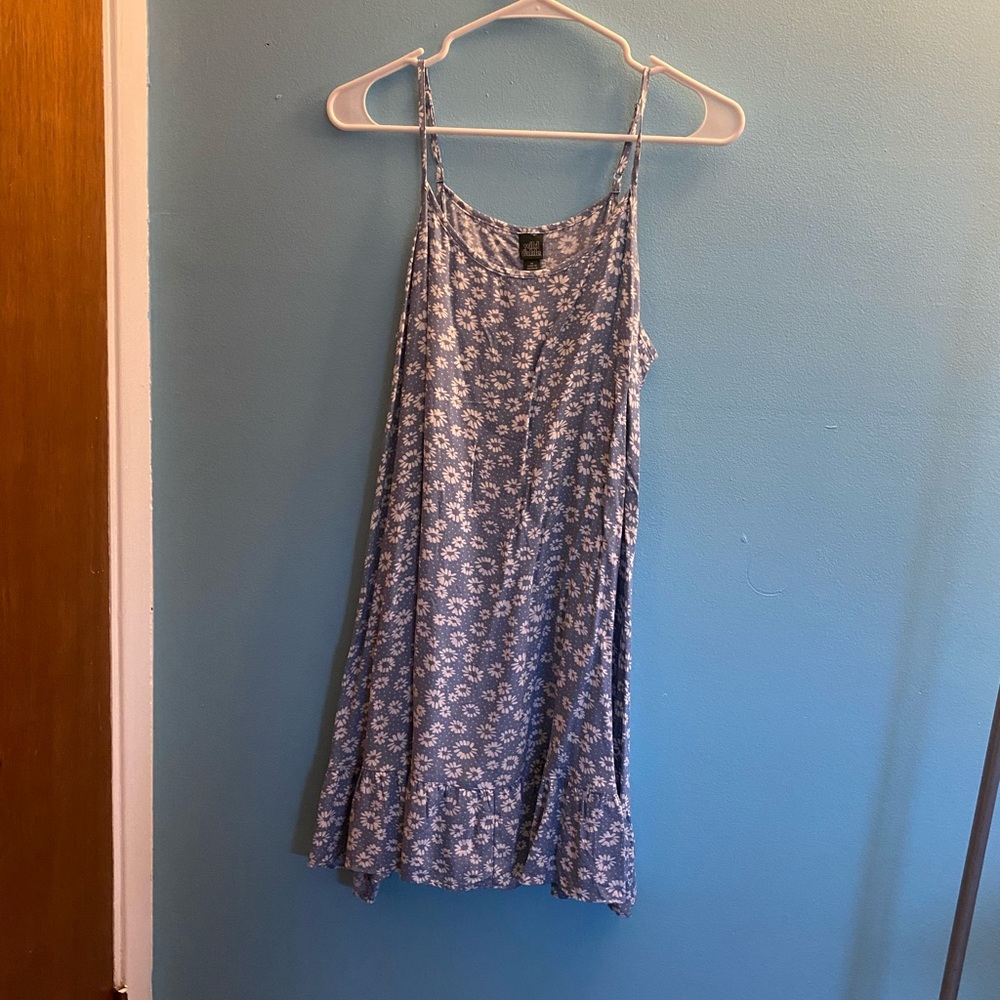 Blue sun dress